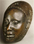 Yoruba bronze head sculpture, Ife, Nigeria c. 12th century A.D.