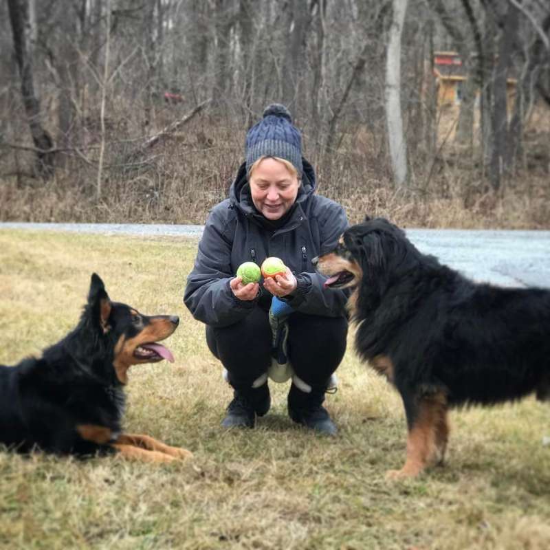 Monica Larson, Associate Professor of Mass Communication, with Arrow and Loki