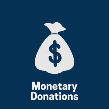 monetary donations