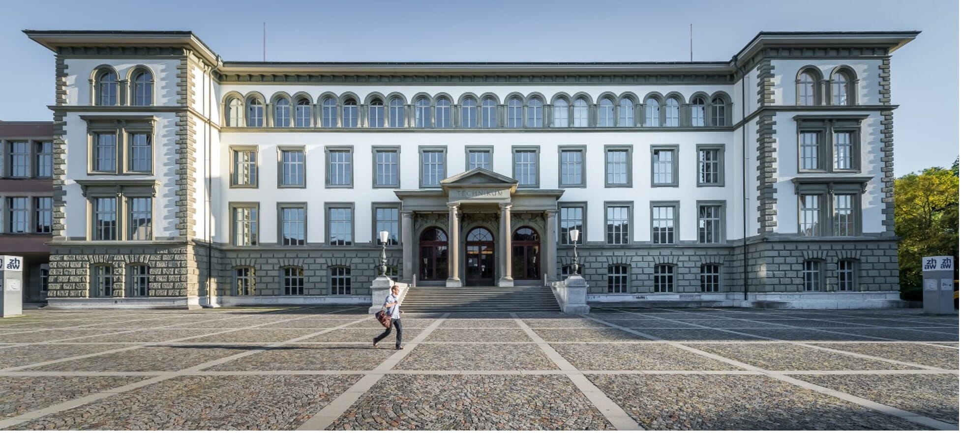 Photo of the School of Engineering at the Zurich University of Applied Sciences.