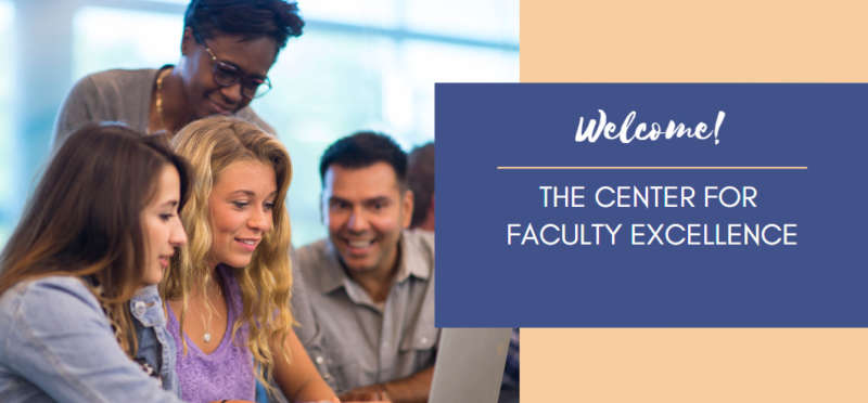 Center for faculty excellence 