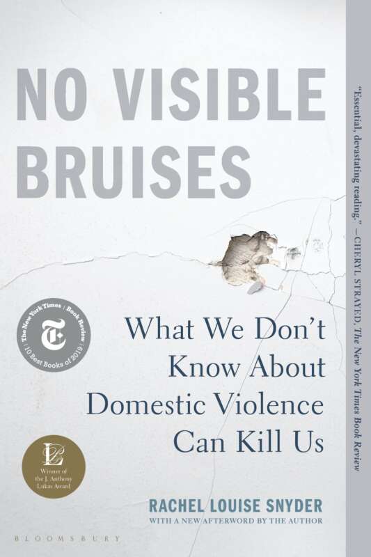 book cover for No visible bruises
