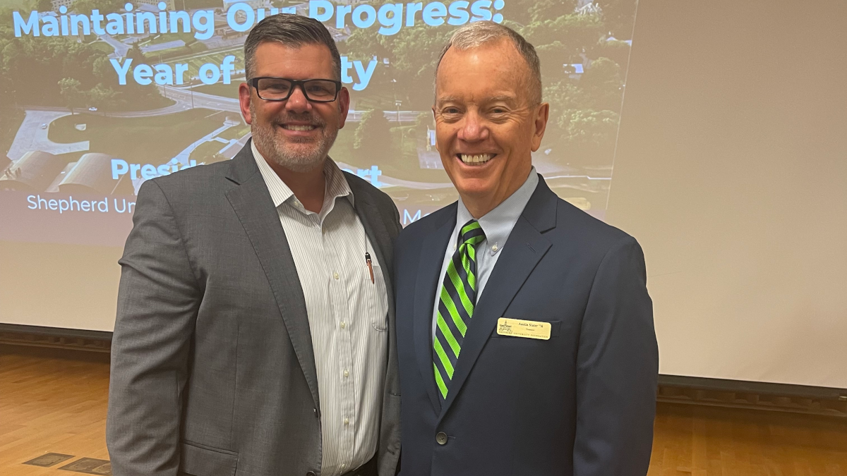 Chris Colbert and Austin Slater