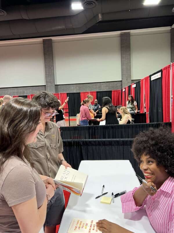 ASchlaefli with Adichie