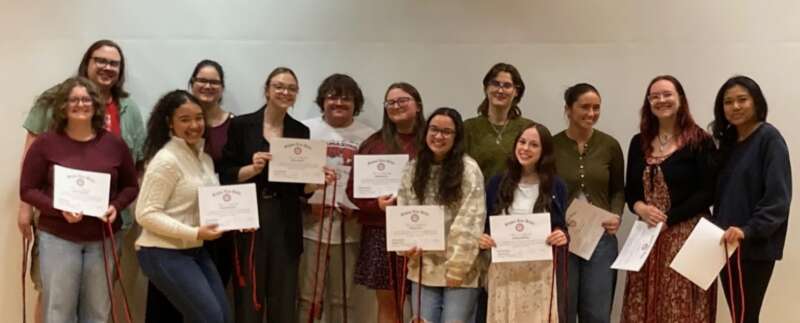 2026 Sigma Tau Delta Inductees