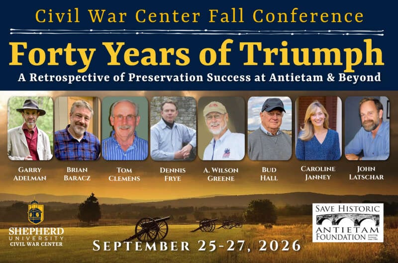 2026 Fall Civil War Conference with speakers and sponsors