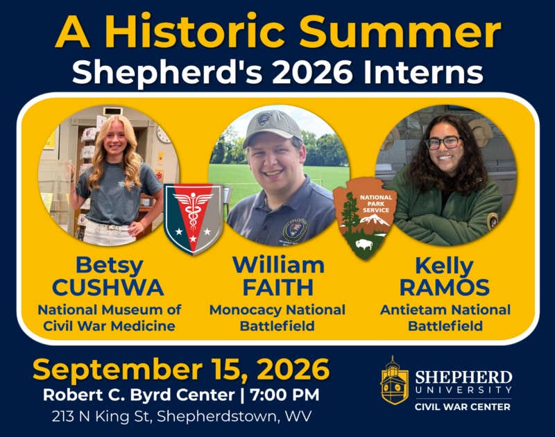 Flyer for summer student intern panel
