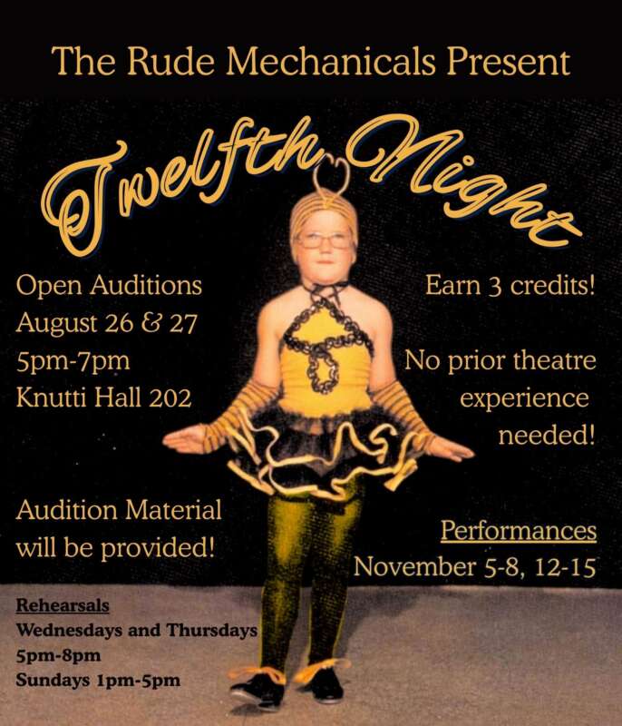 Rudes' Audition Call 8/2026